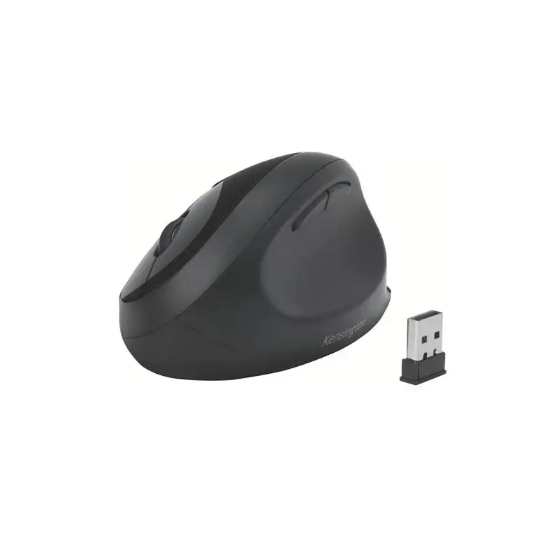 (K75404EU) KENSINGTON RATÓN PRO FIT ERGONÓMICO VERTICAL INALÁMBRICO PILAS 800/1200/1600 PPP DIESTRO 6 BOTONES NEGRO