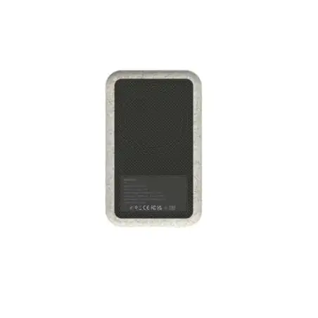 (KFKE87) KREAFUNK CARGADOR POWER BANK CON CARGA INALÁMBRICA QI 5K MAH AMARILLO TRIGO
