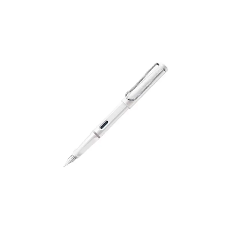 (1219677) LAMY PLUMA ESTILOGRÁFICA SAFARI 019M TINTA AZUL PUNTA M BLANCO