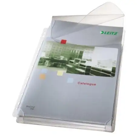 (47573003) LEITZ FUNDAS MULTITALADRO FUELLE CON SOLAPA 11 TALADROS 5 BOLSAS