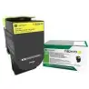 (71B2HY0) LEXMARK TONER AMARILLO CS/CX 417