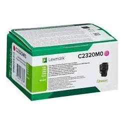 (C2320M0) LEXMARK TONER MAGENTA C2320