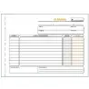 (T-119) LOAN TALONARIO ALBARANES CUARTO APAISADO DUPLICADO AUTOCOPIA