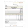 (T-138) LOAN TALONARIO INFORME DE TRABAJO CUARTO NATURAL DUPLICADO AUTOCOPIA