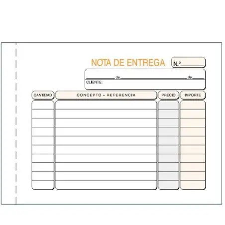 (T-54) LOAN TALONARIO ENTREGAS OCTAVO APAISADO TRIPLICADO AUTOCOPIA