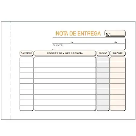(T-79) LOAN TALONARIO ENTREGAS OCTAVO APAISADO DUPLICADO AUTOCOPIA