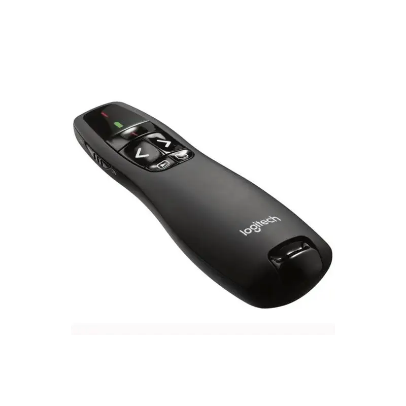 (910-001356) LOGITECH PUNTERO R400 LASER ROJO INALÁMBRICO NEGRO