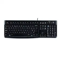 (920-002518) LOGITECH TECLADO K120 CABLE USB QWERTY ESPAÑOL NEGRO