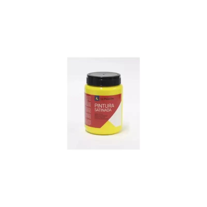(110422) LA PAJARITA TÉMPERA ESCOLAR BOTE DE 35ML SATINADA AMARILLO ORO L-02