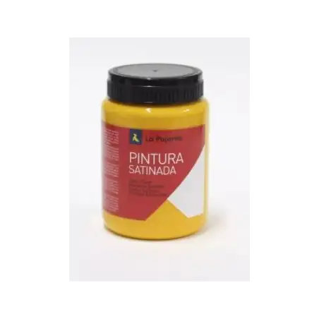 (168622) LA PAJARITA TÉMPERA ESCOLAR BOTE DE 35ML SATINADA AMARILLO MEDIO L-27