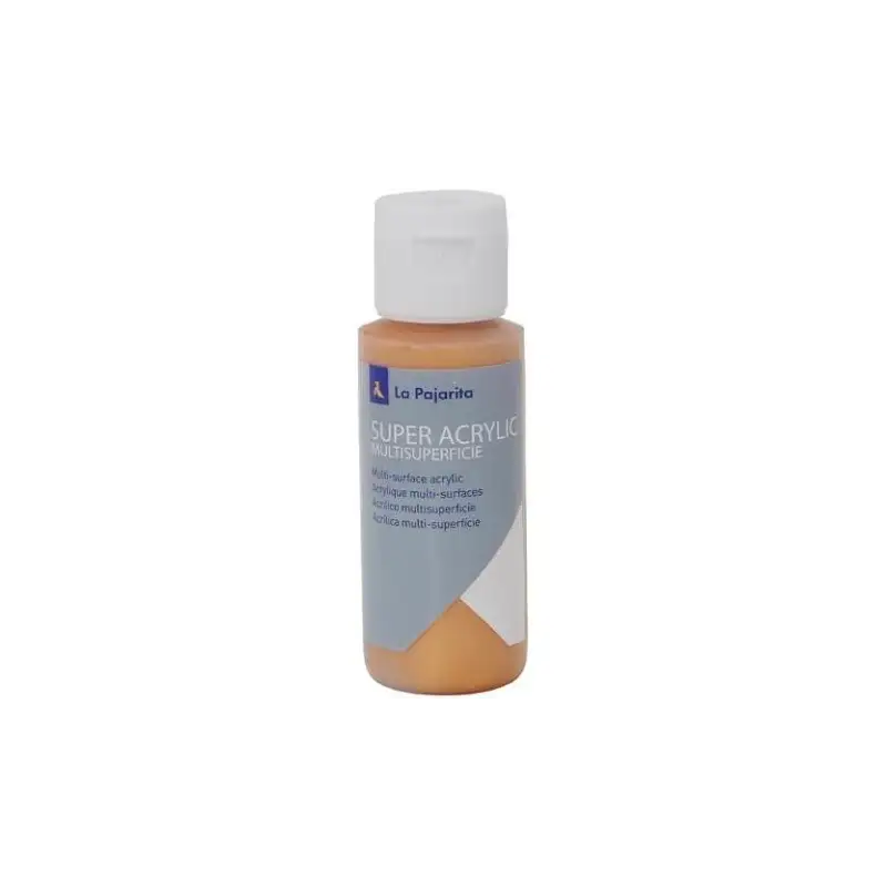 (182176) LA PAJARITA PINTURA SUPER ACRYLIC A-47 60ML ORO REAL