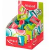 (062911) MAPED SACAPUNTAS VIVO MAXI 1 AGUJERO C/SURTIDOS EXPOSITOR 30 UD