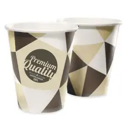 (8508) VASO 200CC CARTÓN BEBIDAS CALIENTES  PACK DE 50U