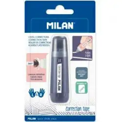 (BWM10340SNC) MILAN CINTA CORRECTORA CILÍNDRICA 5MMX6M SERIE 1918 BLÍSTER C/SURTIDOS