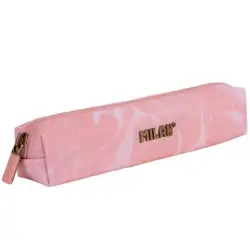 (081129LVP) MILAN PORTATODO MINI REDONDO SERIE LAVA ROSA