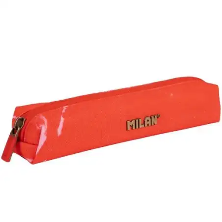 (081129LVR) MILAN PORTATODO MINI REDONDO SERIE LAVA ROJO
