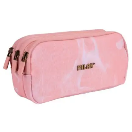 (081135LVP) MILAN PORTATODO 3 CREMALLERAS SERIE LAVA ROSA