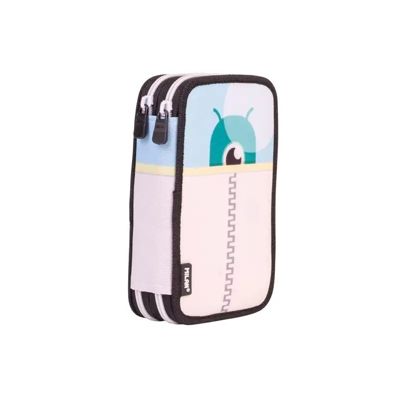 (081264ALNB) MILAN PLUMIER 2 PISOS CON CONTENIDO SERIE ESPECIAL ALIENS AZUL