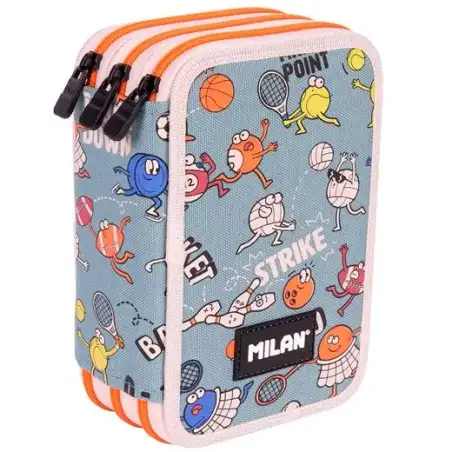 (081364SPT) MILAN PLUMIER 3 PISOS CON CONTENIDO SERIE ESPECIAL SPORTS