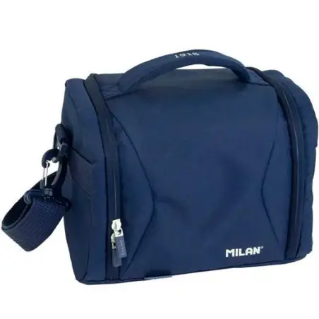 (08808SNCB) MILAN BOLSA ISOTÉRMICA PORTA ALIMENTOS GRAN CAPACIDAD 5L SERIE 1918 AZUL MARINO