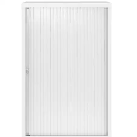 (LW-1050E-7015) ARMARIO METÁLICO 1 PUERTA PERSIANA CORREDERA 105X80X45 CM (ANCHO X FONDO X ALTO) INCLUYE 2 BALDAS ACABADO EN ...