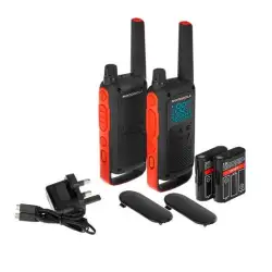 (B8P00811EDRMAW) MOTOROLA WALKIE TALKIE T82 NEGRO