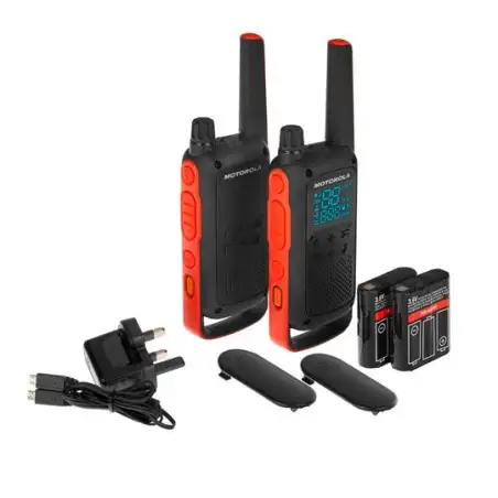 (B8P00811EDRMAW) MOTOROLA WALKIE TALKIE T82 NEGRO