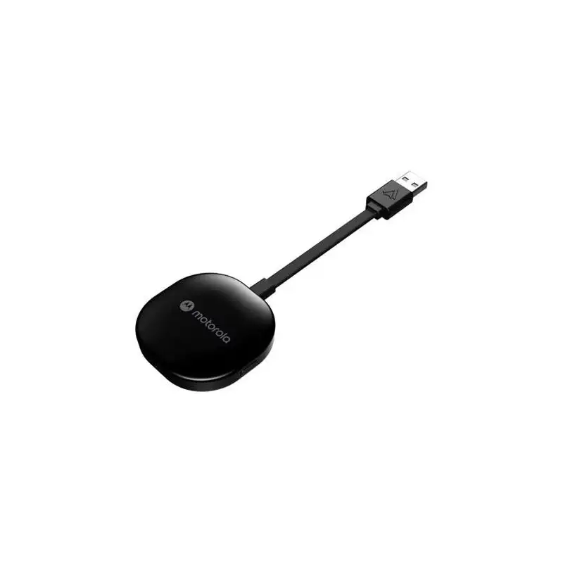 (253MA1) MOTOROLA ADAPTADOR USB-A INALAMBRICO PARA COCHE ANDROID NEGRO