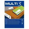 (04702) MULTI-3 ETIQUETAS AHESIVAS 70X25
