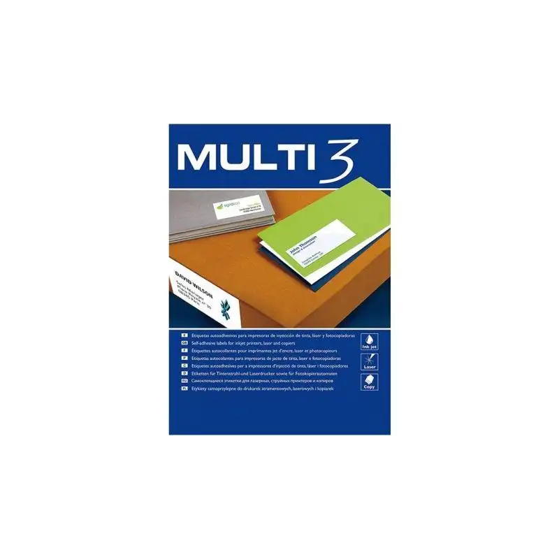 (04728) MULTI-3 ETIQUETAS ADHESIVAS 99