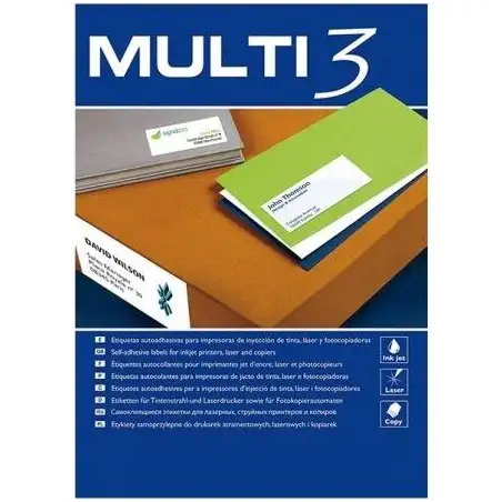 (10491) MULTI-3 ETIQUETAS ADHESIVAS 52