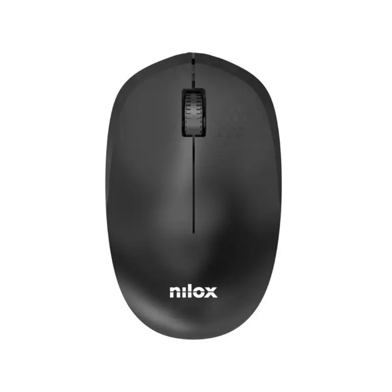 (NXMOWI4011) NILOX RATÓN INALÁMBRICO 1000PPP 3 BOTONES NEGRO