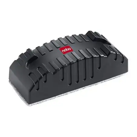 (34533421) NOBO BORRADOR MAGNÉTICO PARA PIZARRA BLANCA RECAMBIABLE NEGRO