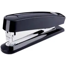 (020-1056) NOVUS GRAPADORA HARMONY B7 FUNCIÓN AUTOMÁTICA + CAJA 200 GRAPAS 24/6 DIN SUPER NEGRO