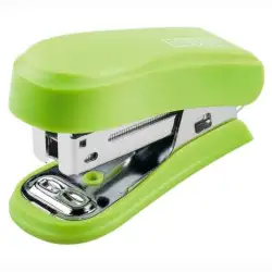 (020-1909) NOVUS MINI GRAPADORA VERDE METÁLICO