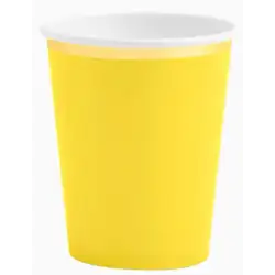 (119-1110) OH YEAH VASO AMARILLO METALIZADO 9OZ (270CC) PACK 6U