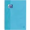 (400107010) OXFORD CUADERNO EUROPEANBOOK 1 TOUCH WRITE&ERASE 80H A4+ 5X5MM MICROPERFORADO T/EXTRADURA AZUL PASTEL