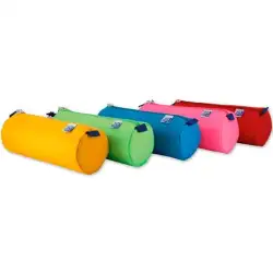 (400150283) OXFORD KANGOO KIDS ESTUCHE PORTATODO REDONDO GRANDE POLIÉSTER COLORES SURTIDOS