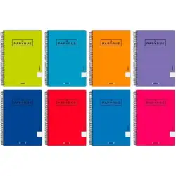 (88452097) PAPYRUS CUADERNO TAPA PP 08-UNICLASIC 80H 90GR PAUTA 3