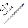 (1950368) PARKER RECAMBIO PARA BOLIGRAFO QUINK FLOW PUNTA FINA AZUL