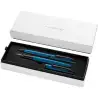 (400198413) PELIKAN SET BOLÍGRAFO + ESTILOGRÁFICA JAZZ NOBLE ELEGANCE TINTA AZUL COLOR AGUAMARINA ESTUCHE DE REGALO