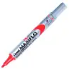 (MWL5S-Pentel-B) PENTEL MARCADOR PIZARRA BLANCA MAXIFLO MWL-5S ROJO CAJA 12 UD