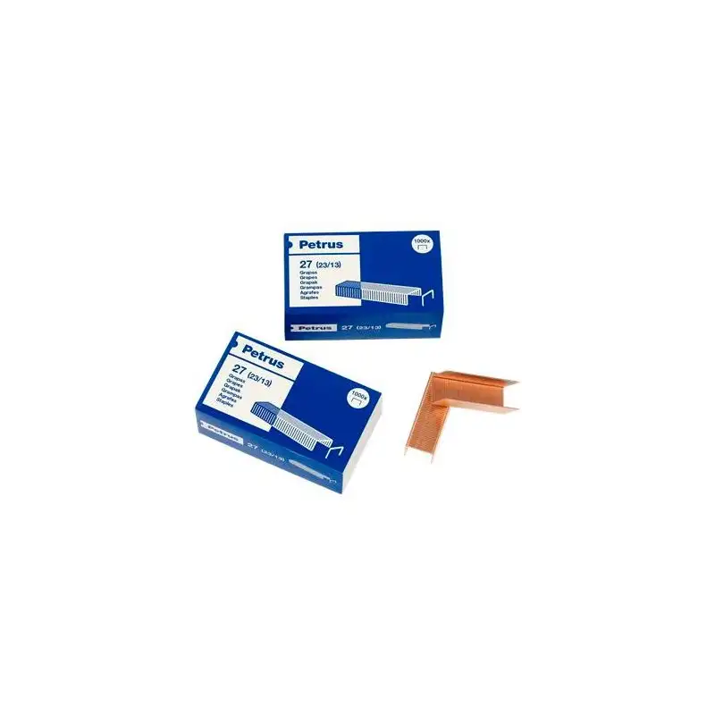 (55720) PETRUS GRAPAS MOD.27 (23/13) COBREADAS -CAJA DE 1000-