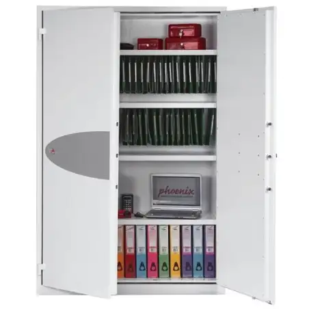 (FS1514E S2) PHOENIX ARMARIO DE SEGURIDAD IGNIFUGO FIRE RANGER 1950X1250X520MM 851L CERRADURA ELECTRÓNICA BLANCO