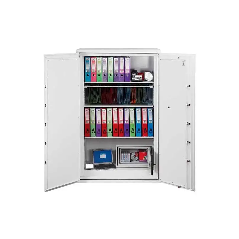 (FS1914K) PHOENIX ARMARIO DE SEGURIDAD IGNIFUGO FIRE COMMANDER 1685X1125X650MM 626L CERRADURA DE LLAVE BLANCO