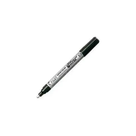 (SC-S-M) PILOT MARCADOR PERMANENTE DESECHABLE PLATA MEDIO