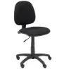 (267CPARAN840) PIQUERAS Y CRESPO SILLA ALCADOZO GIRATORIA CONTACTO PERMANENTE S/BRAZOS TEJIDO ARÁN NEGRO