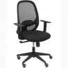 (354SNM840B840B10CRP) PIQUERAS Y CRESPO SILLA CILANCO SINCRO REFUERZO LUMBAR B/REGULABLES RUEDAS DE GOMA RESPALDO MALLA ASIEN...