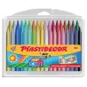 (8823372) PLASTIDECOR CERAS KIDS COLORES SURTIDOS ESTUCHE 36 UD