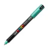(289843000/317867000) POSCA MARCADOR  PC-1MR NO PERMANENTE PUNTA EXTRAFINA 0.7MM VERDE METÁLICO